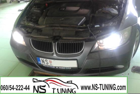 BMW E90 XENON sijalice ugradnja Novi sad